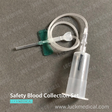 Safety Wing Needle for Blood Collection